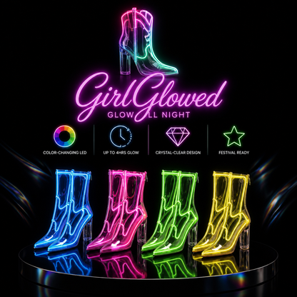 LED Cowboy Boots