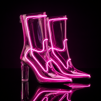 LED Cowboy Boots