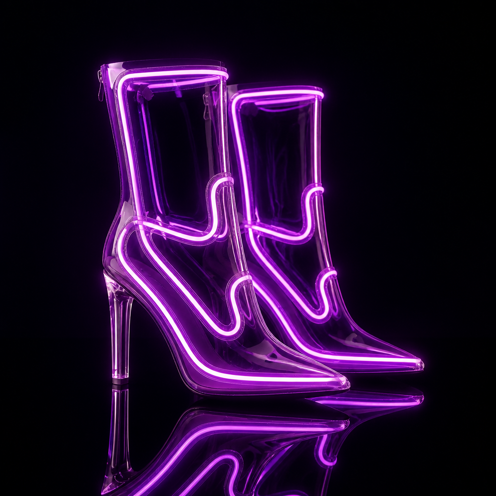 LED Cowboy Boots