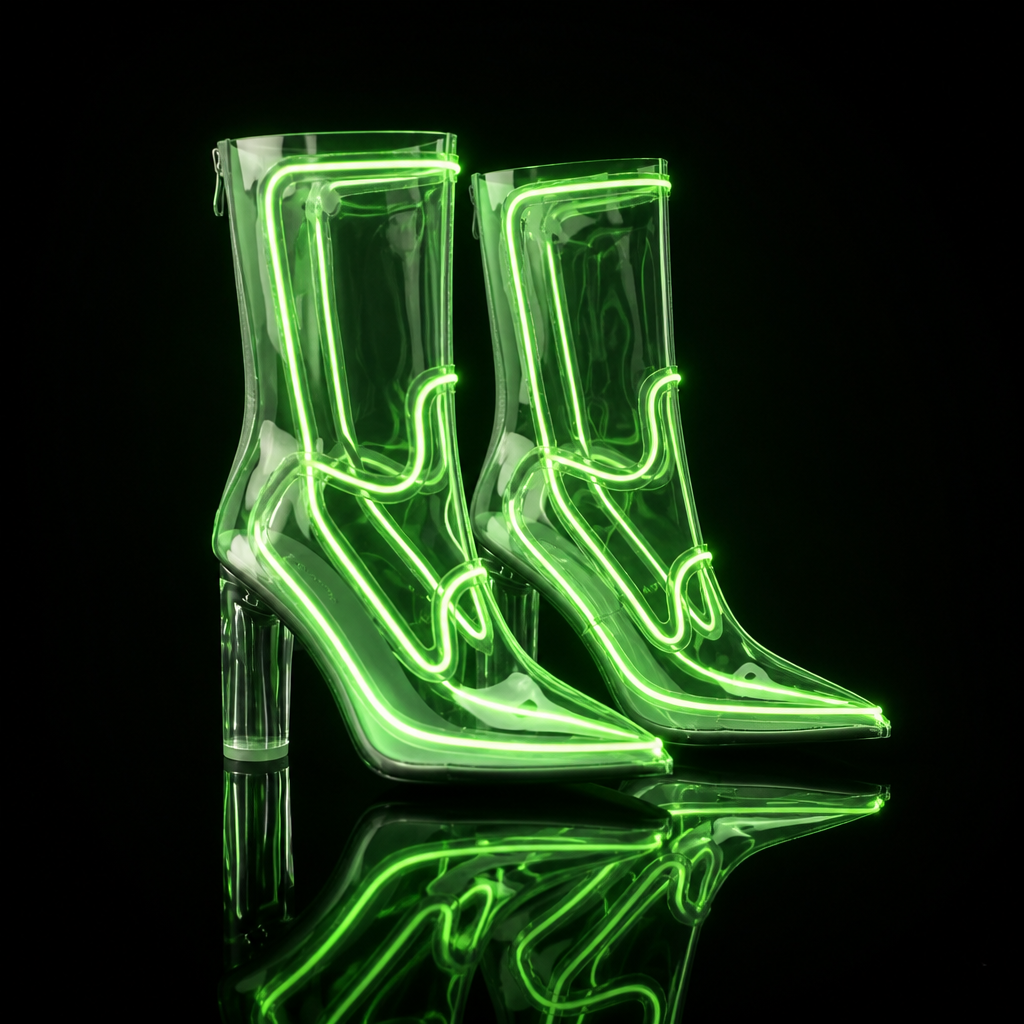 LED Cowboy Boots
