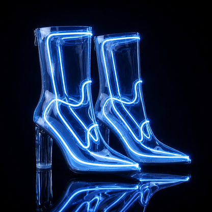 LED Cowboy Boots