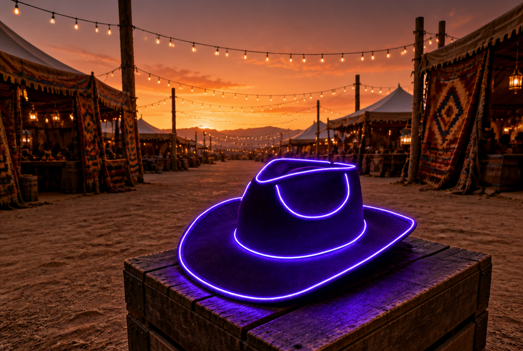 LED Cowboy Hat
