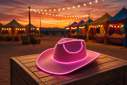 LED Cowboy Hat